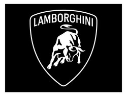 Logo Lamborghini avec taureau